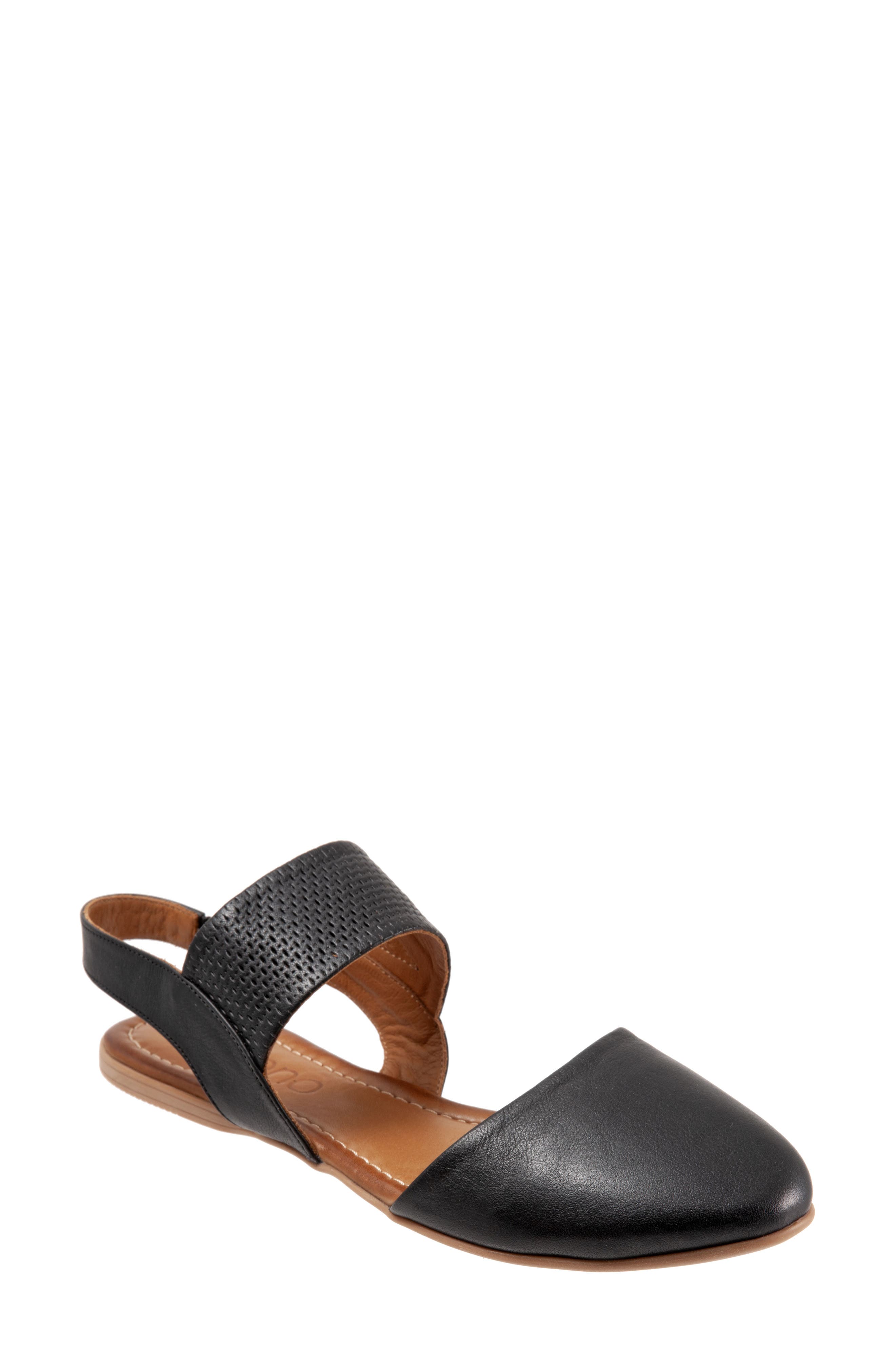 Bueno Kendal d'Orsay Flat Sandal, Main, color, 