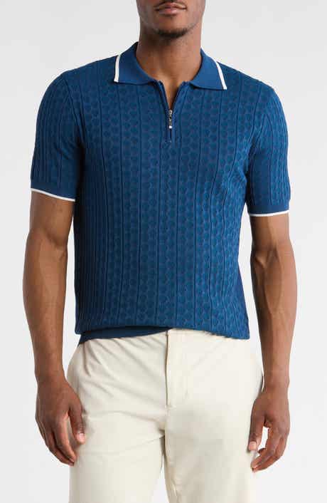 T.R. PREMIUM Slim Fit Polo Sweater