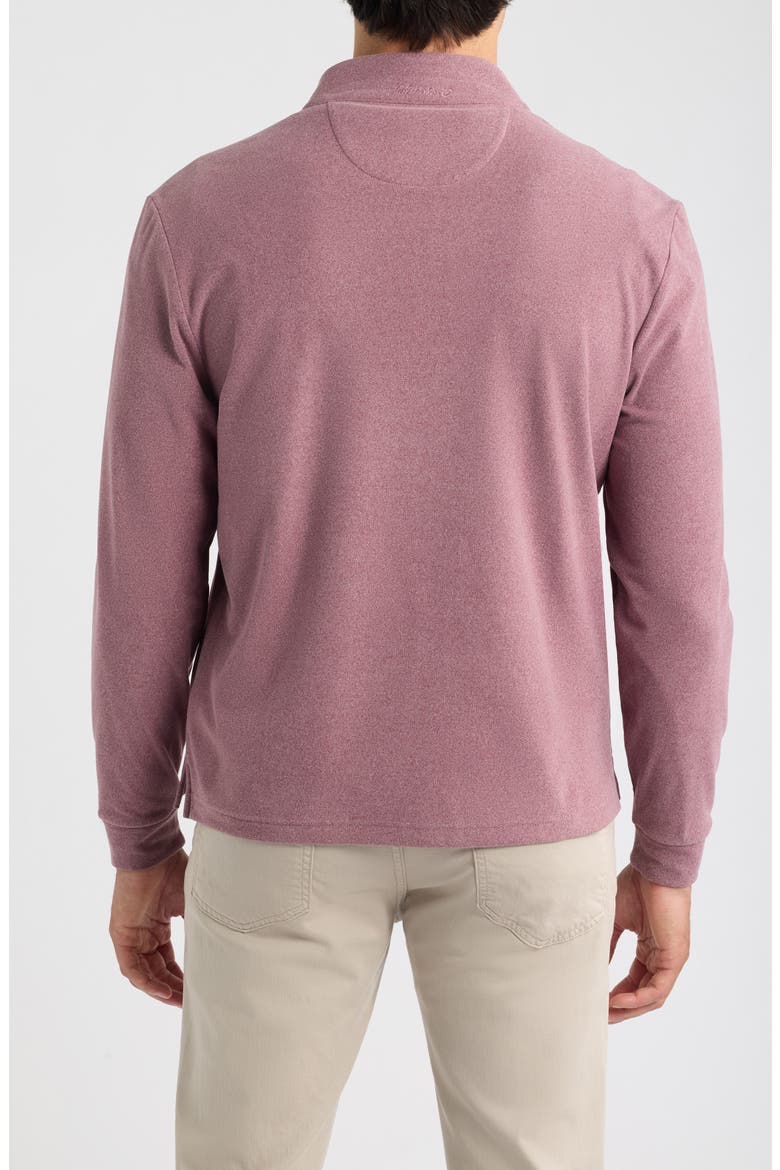Mikey Quarter Zip Pullover, Alternate, color, RUM