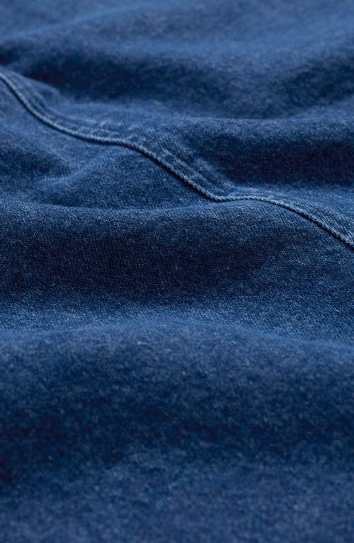 Seasalt Cornwall Dovetail Denim Skirt In Blue