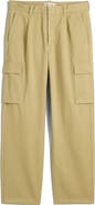 Madewell Pleated Cotton Cargo Pants