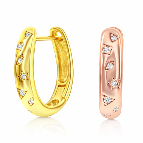 Sterling Silver Mismatched Earrings