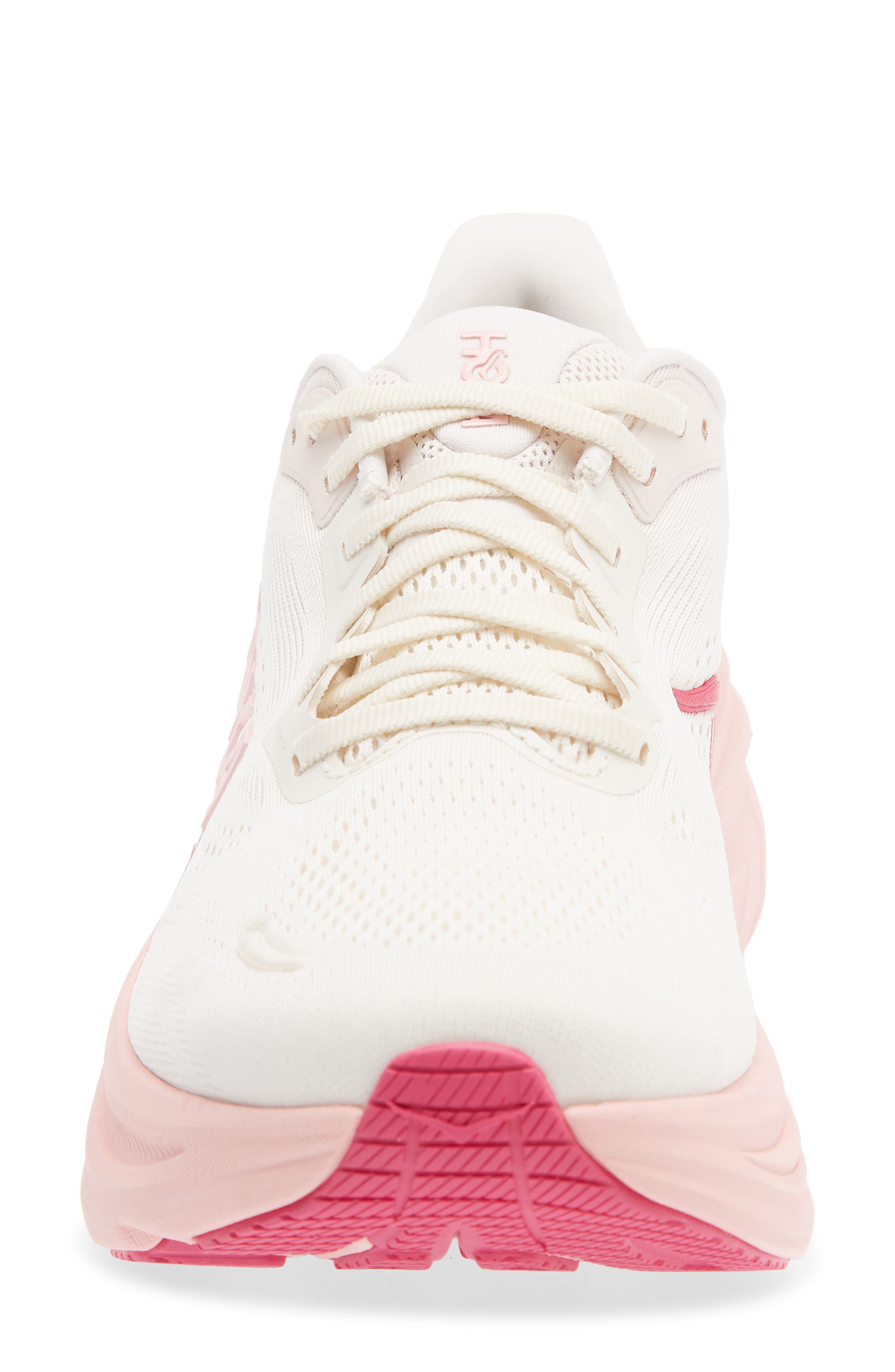 Clifton 11 Running Shoe, Alternate, color, ROSE CREAM / DEWY PINK