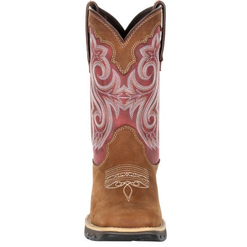 Durango Red Western Boot In Brown