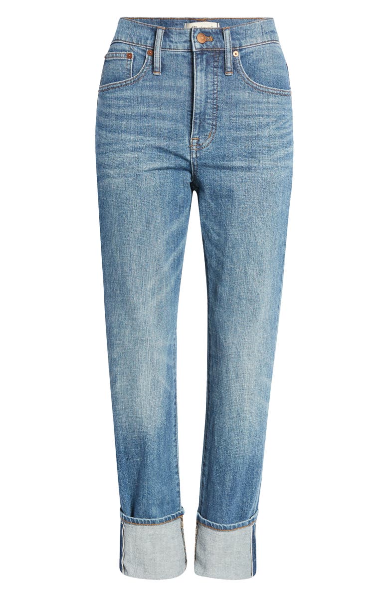 Madewell Selvedge Edition Classic Straight Jeans, Alternate, color, 