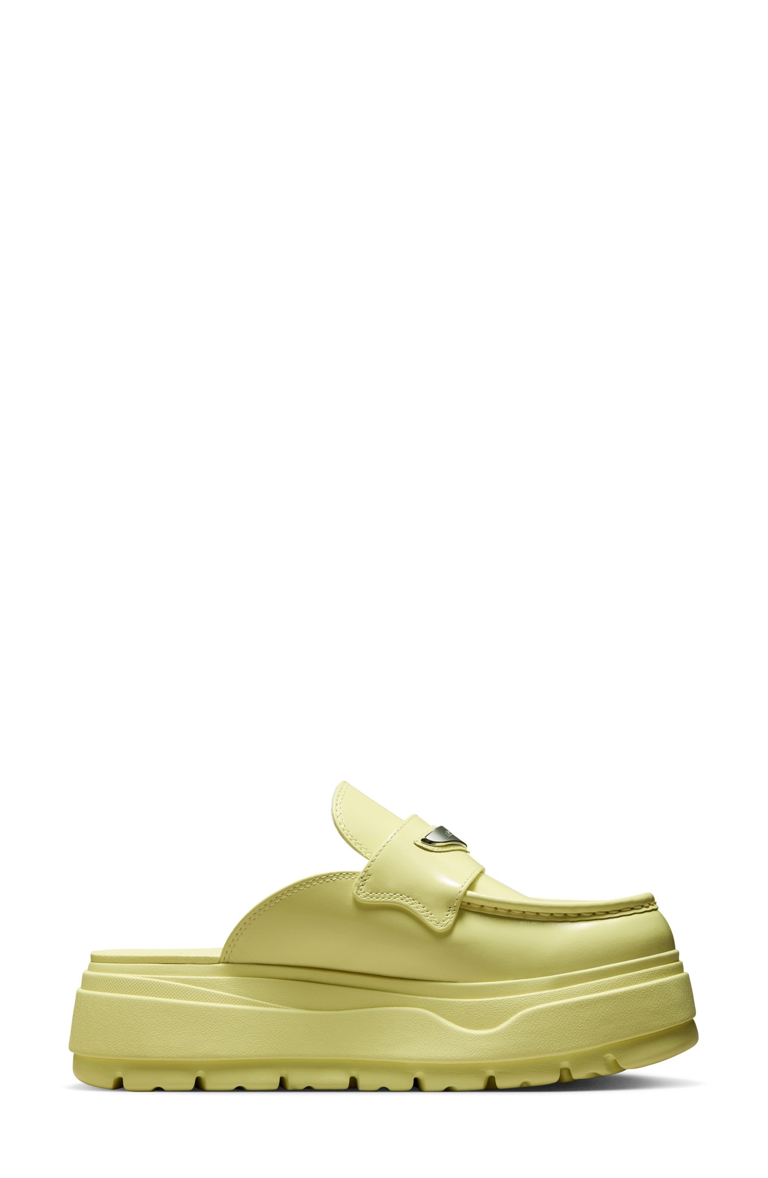 Jordan Air Jordan Loafer Mule, Alternate, color, Luminous Green/ Silver