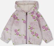 Deux par Deux French Terry Snails Hooded Cardigan