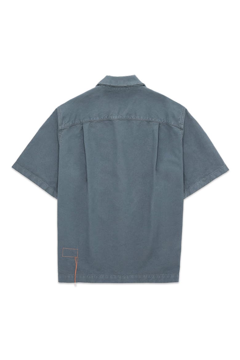 Bowling Short Sleeve Shirt, Alternate, color, SKY