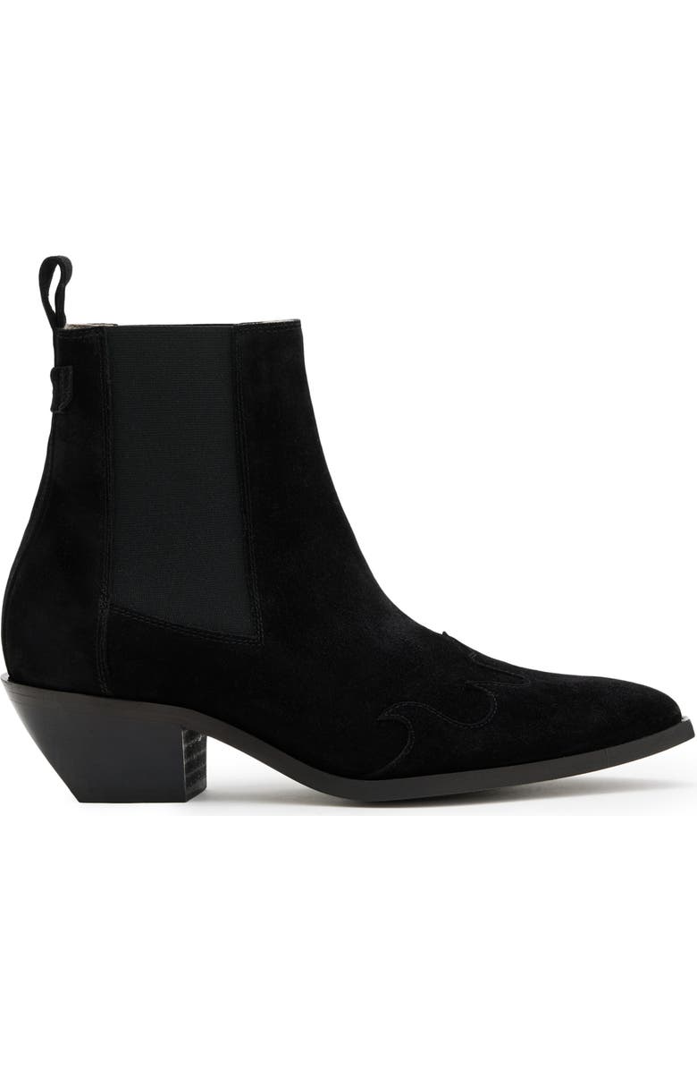 AllSaints Dellaware Pointed Toe Chelsea Boot, Alternate, color,