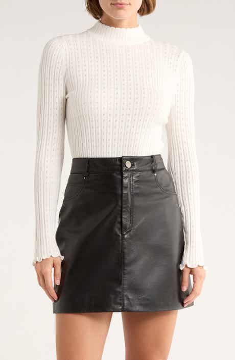 Elodie Pointelle Stitch Top