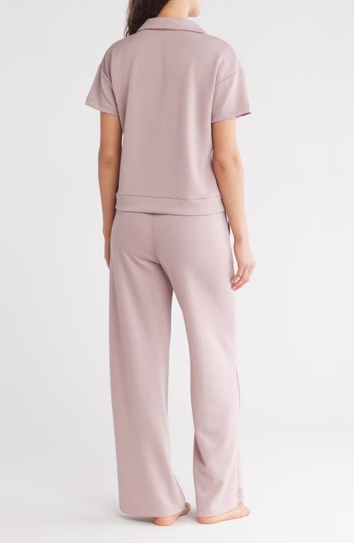 Tart Scuba Zephyra Long Pajamas In Deauville Mauve