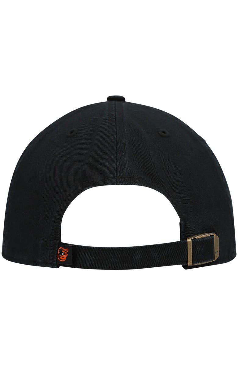 '47 Men's '47 Black Baltimore Orioles Clean Up Adjustable Hat, Alternate, color, Black