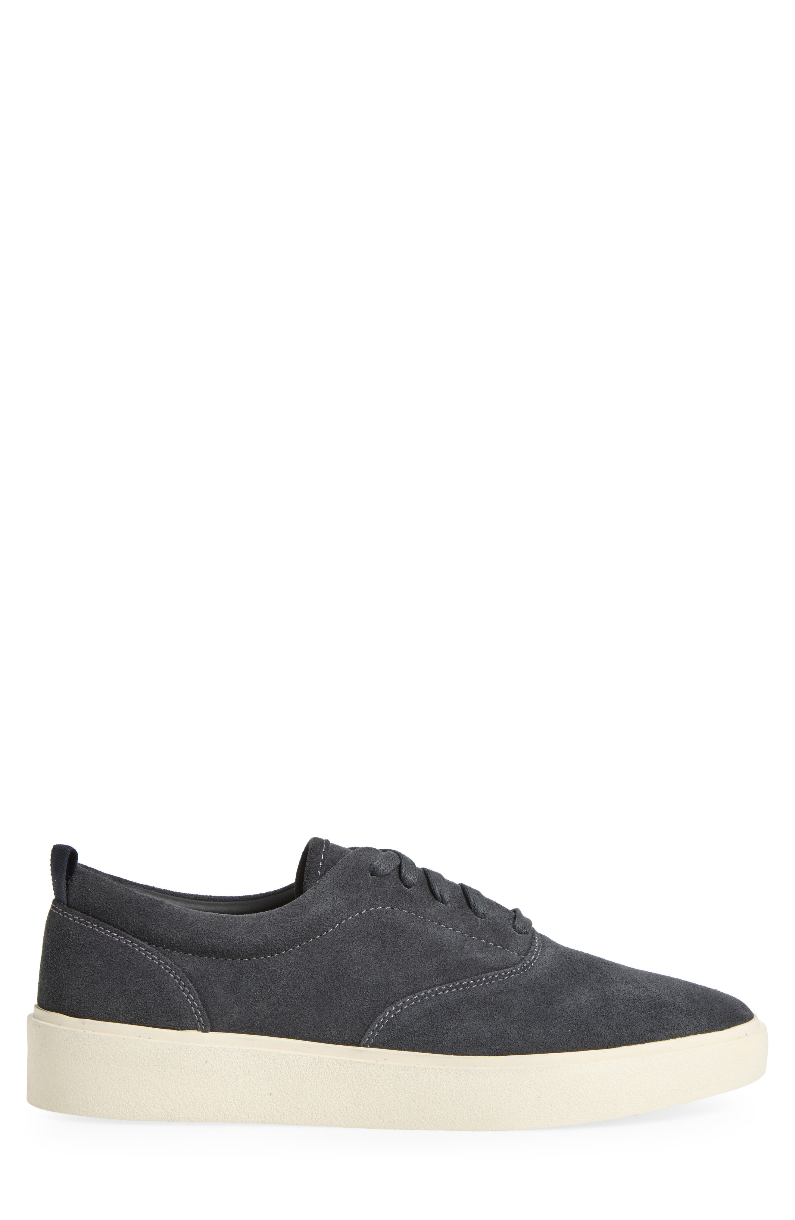 Nordstrom Evan Suede Low Top Sneaker, Alternate, color, Grey Depths