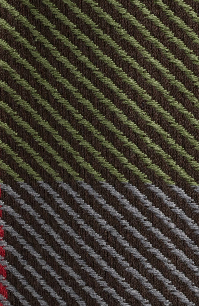 Wax London Whiting Tempo Exploded Plaid Cotton Blend Button-Up Overshirt, Alternate, color, Orange / Multi