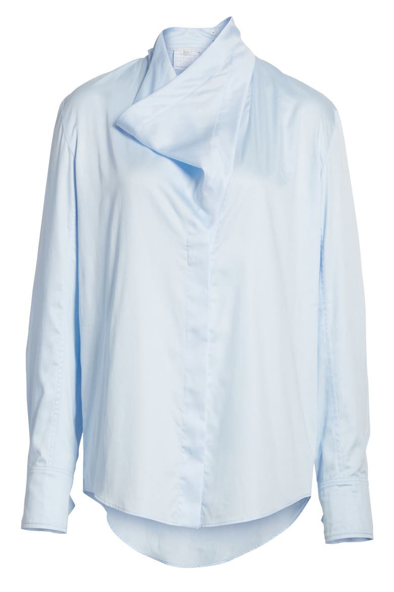 Damiane Cotton Poplin Shirt, Alternate, color, PURE WHITE