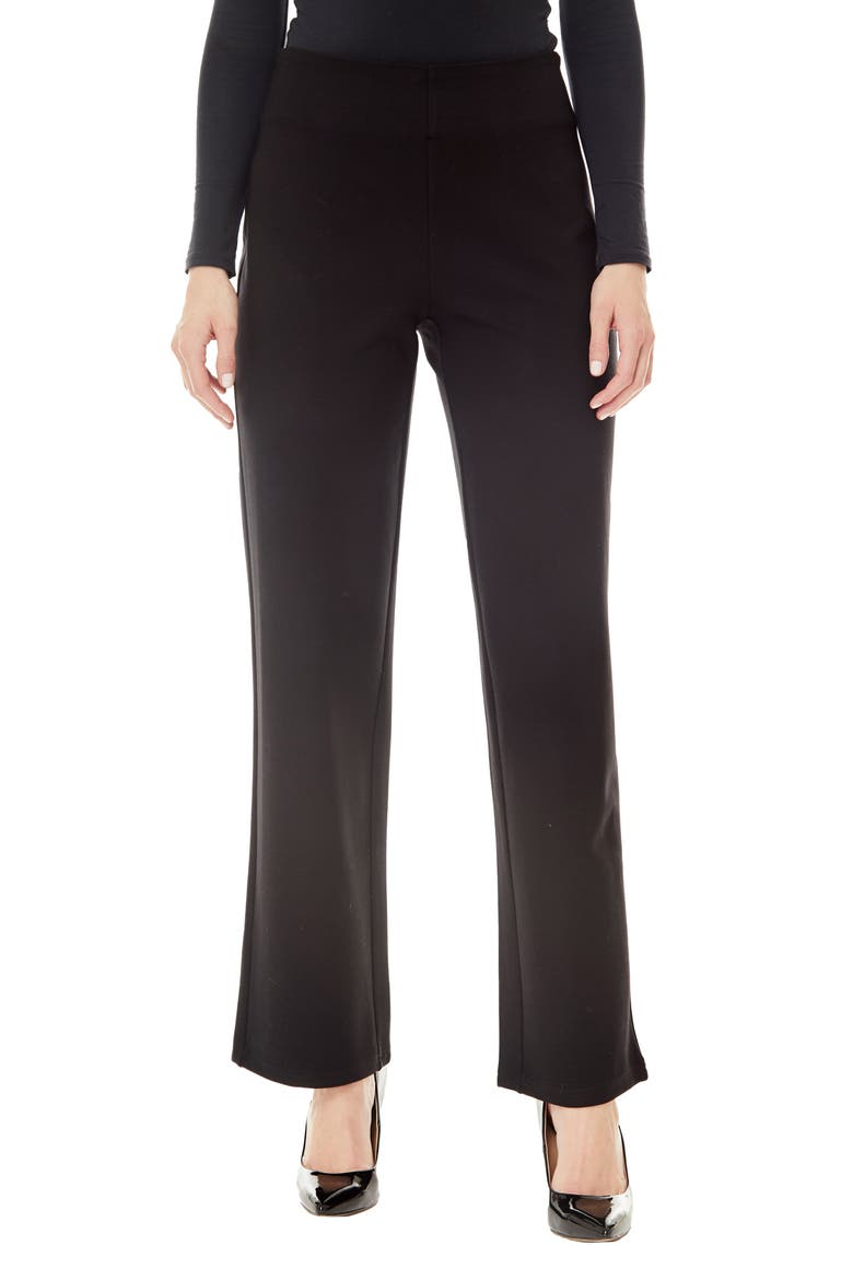 Farah High Waist Wide Leg Pants, Main, color, BLACK
