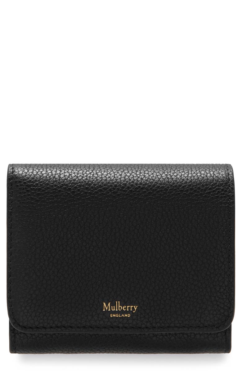 Mulberry Small Leather French Wallet, Main, color,