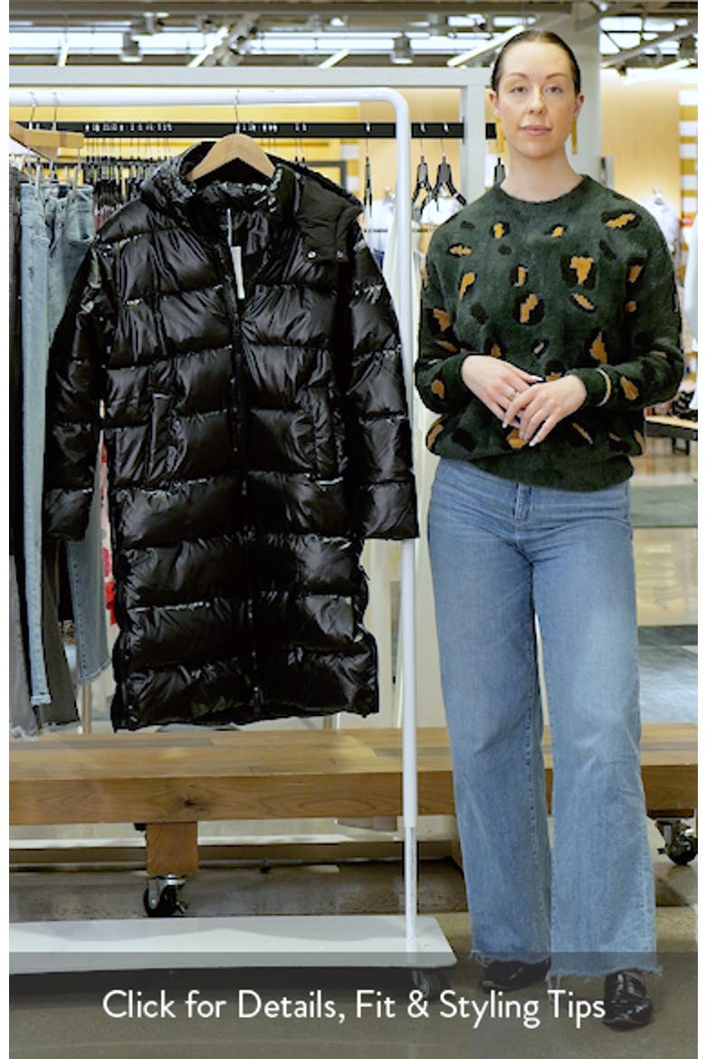 Hooded Puffer Coat video