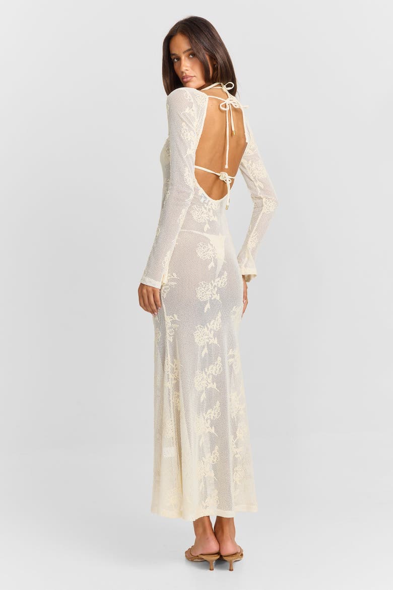 Lola Maxi Dress, Alternate, color, Beige