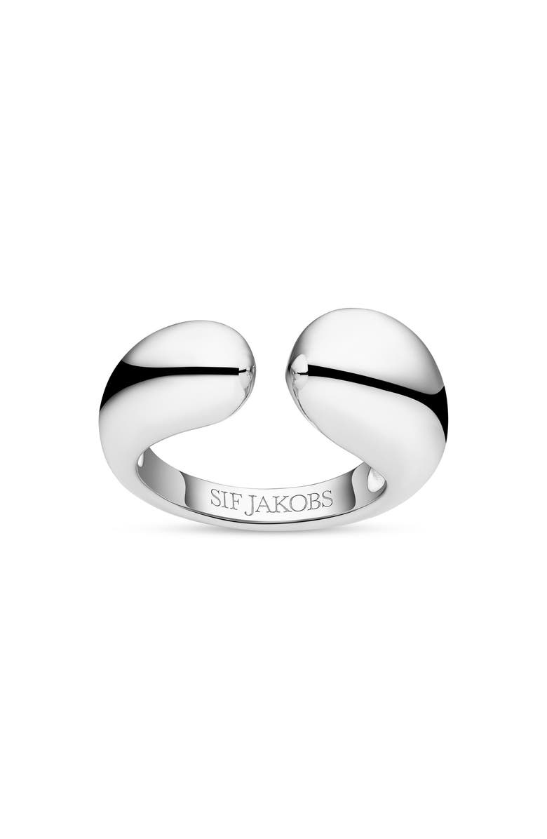 Sif Jakobs Jewellery Ring Goccia Pianura, Alternate, color, 925 Sterling Silver