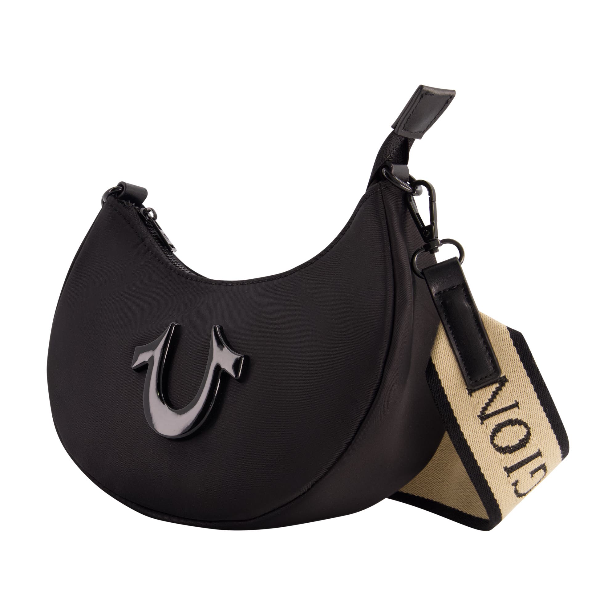 True Religion Mini Crescent Hobo, Alternate, color, 