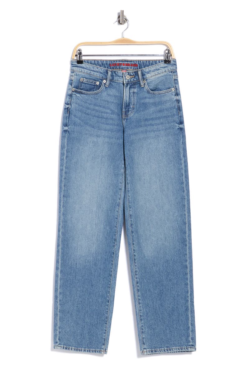 Baggy Wide Leg Jeans, Main, color, RADBURN