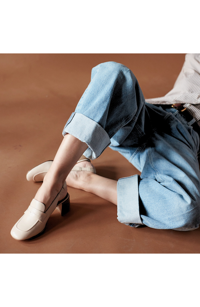 Amie Rafa Glasgow Leather Mules, Alternate, color, Black