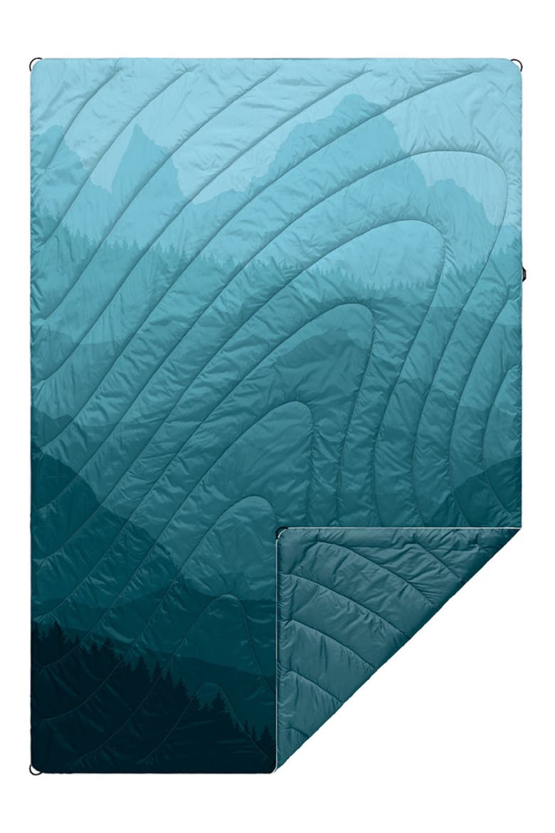 Recycled Original Puffy Blanket, Main, color, SIERRA SPRING FADE
