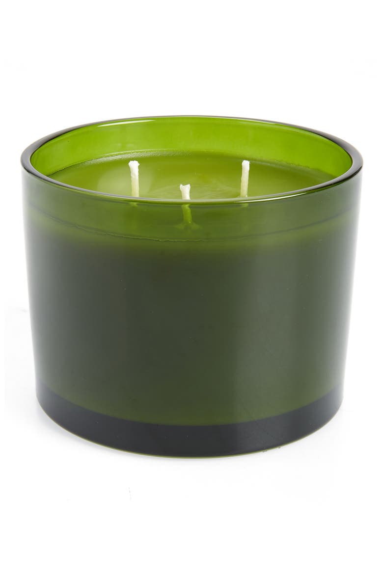 Frasier Fir Green 3-Wick Candle, Alternate, color, GREEN