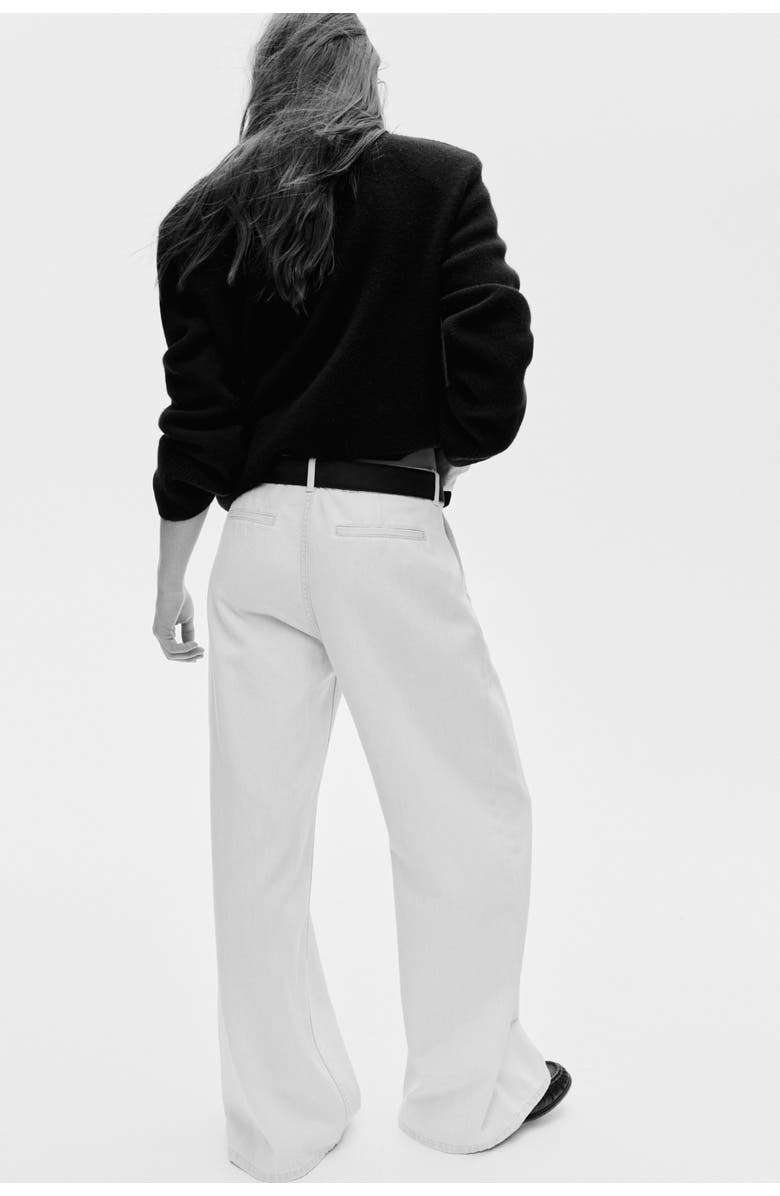 H&M Loose Fit Wide Regular Jeans, Alternate, color, 