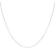 Bearfruit Jewelry Sterling Silver 18k Gold Plated Savannah Necklace Simple Daily Wear