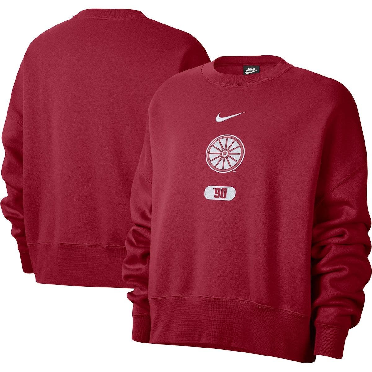 oklahoma sooners nike sweatshirt