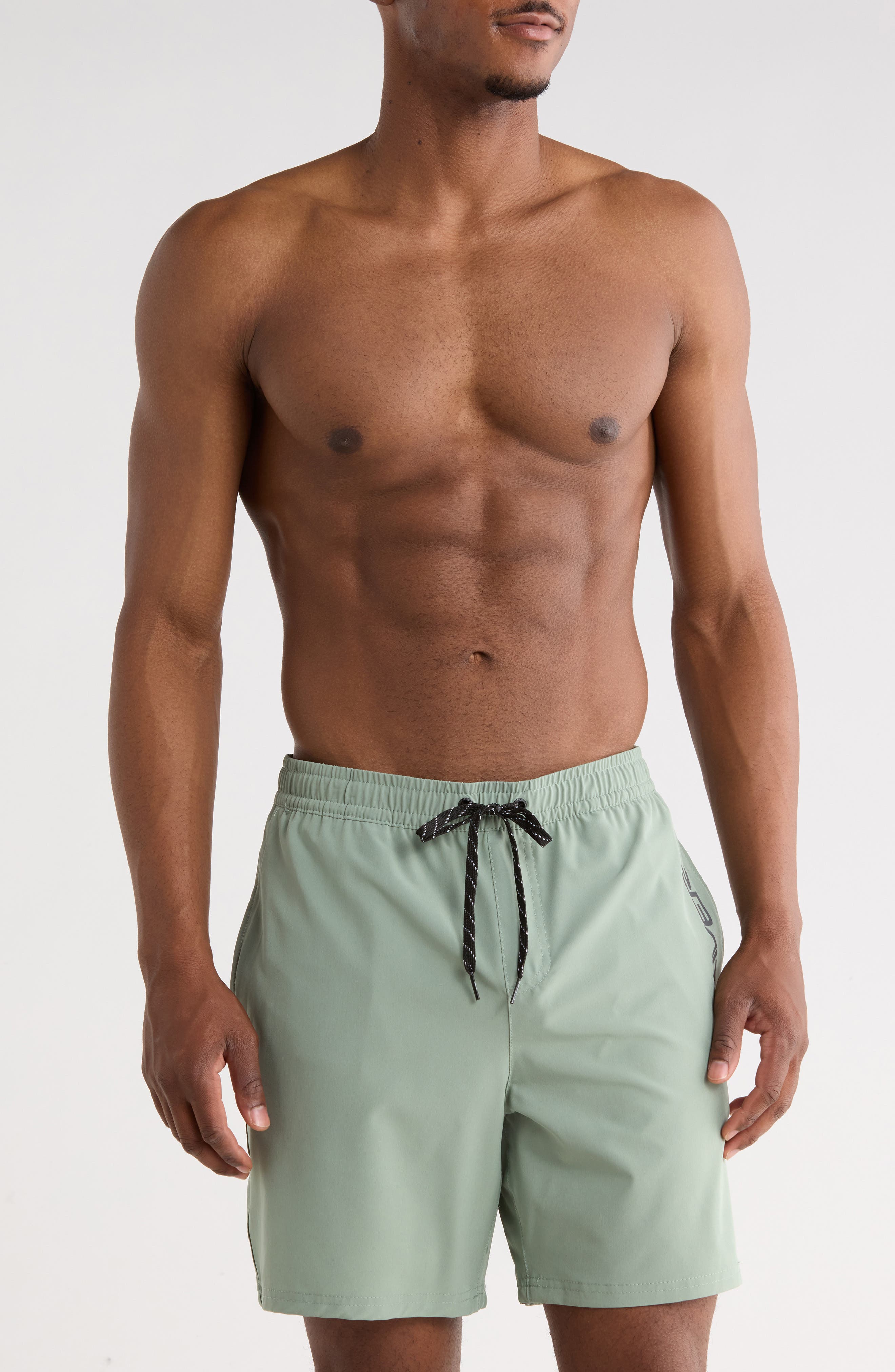 Wind Logo Volley Swim Trunks