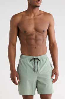Wind Logo Volley Swim Trunks