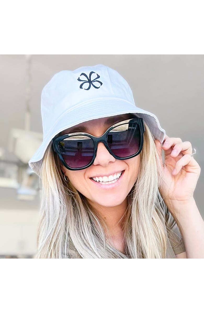 Velvet Eyewear Cat Luxe Sun Set, Alternate, color, Black, Lavender