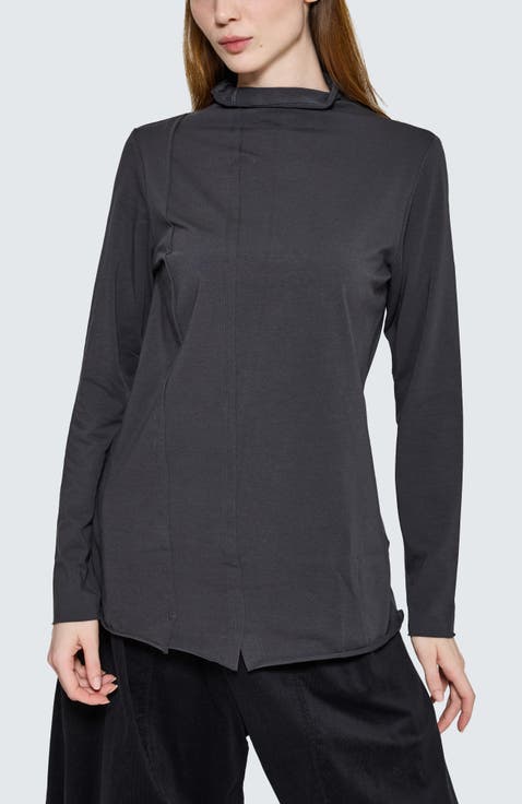 Nyx Structured Turtleneck Blouse