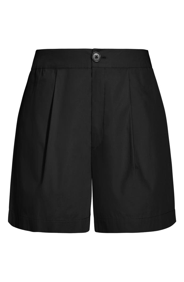 City Chic Spring Corset Denim Shorts, Alternate, color,