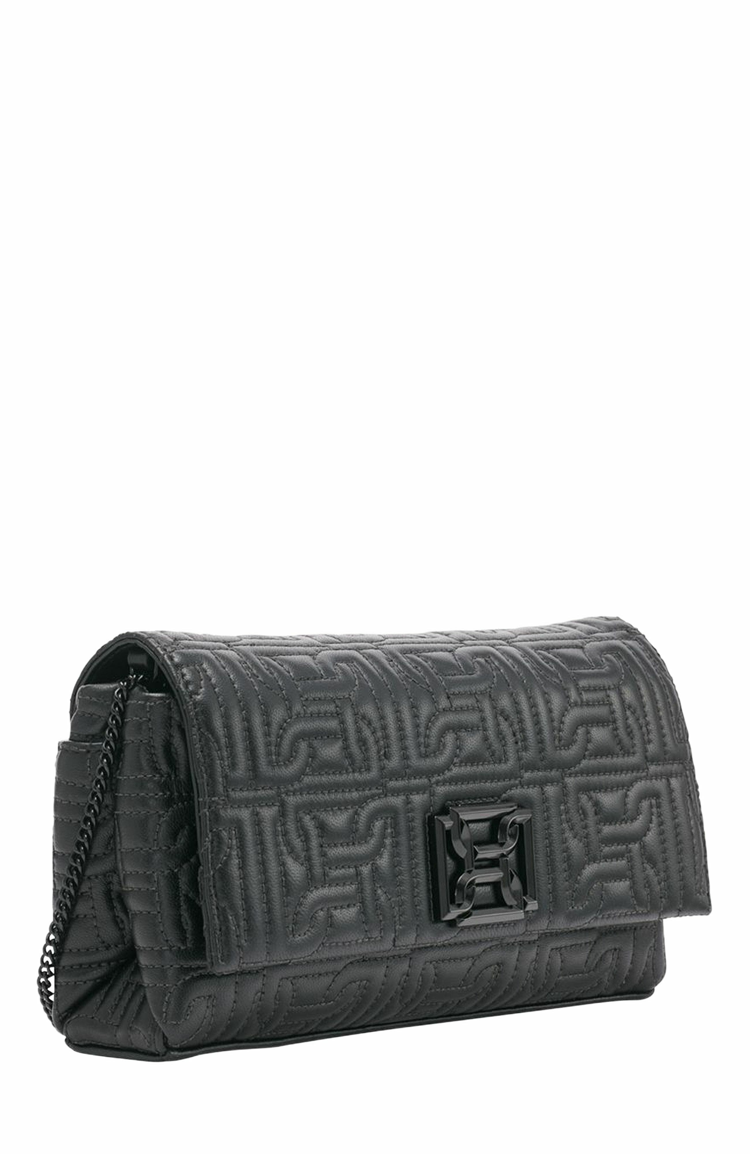 DKNY Delanie Clutch, Alternate, color, Blk/Black
