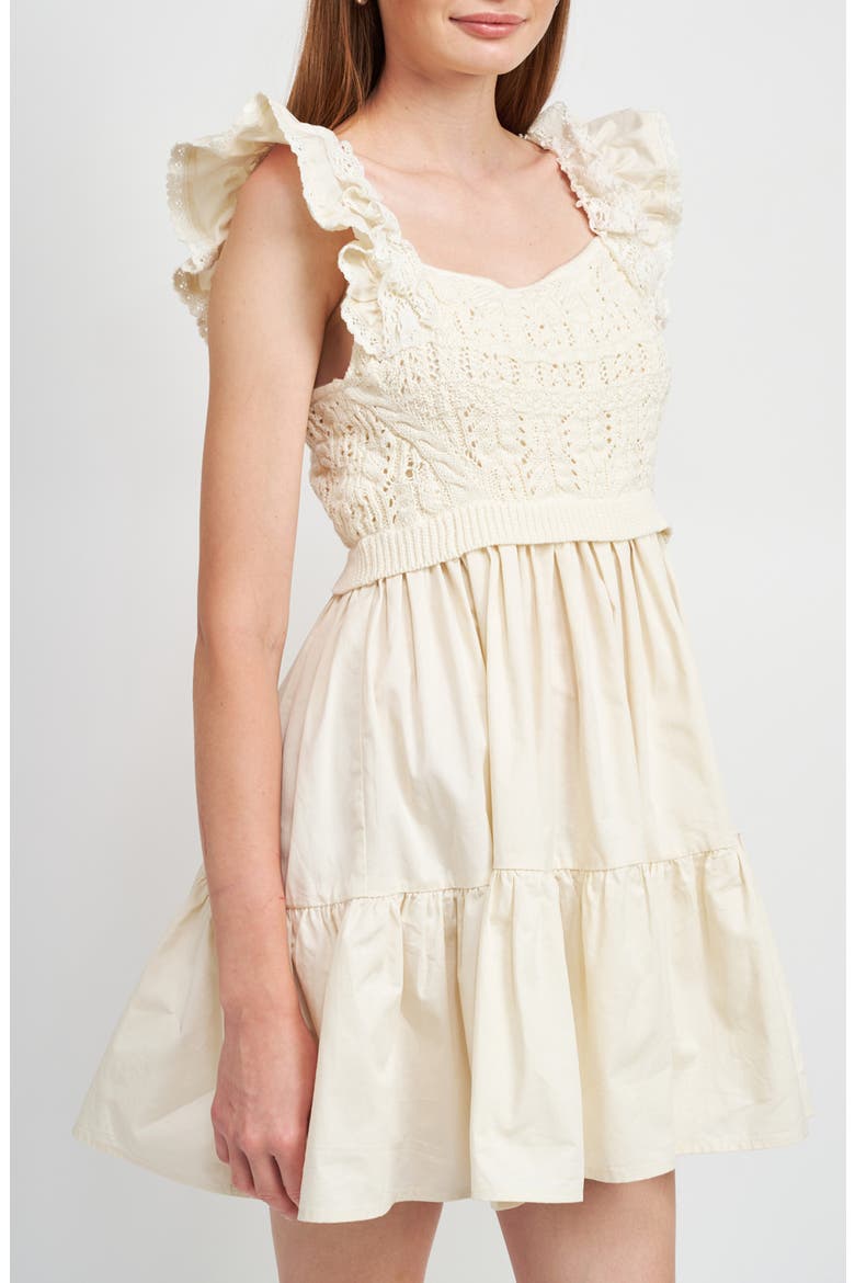 Collette Minidress, Alternate, color, NATURAL