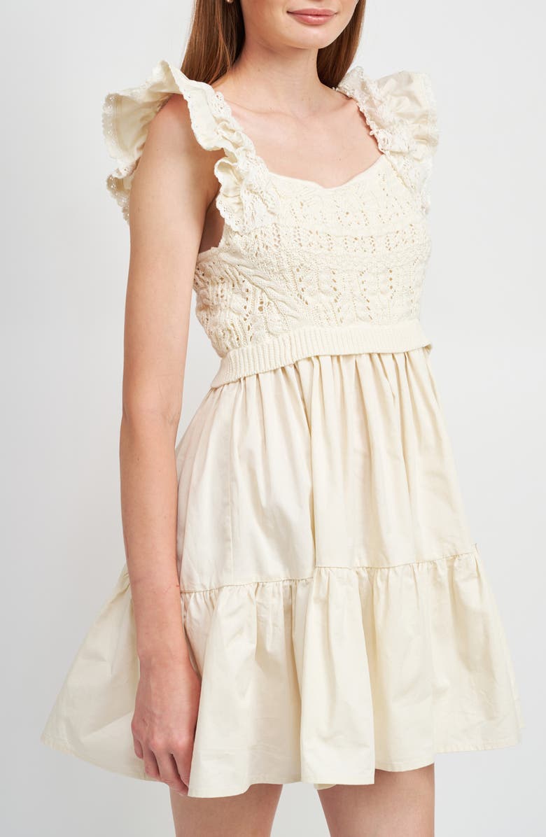 En Saison Collette Minidress, Alternate, color, 