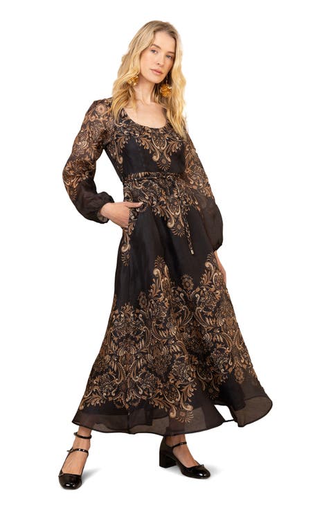 Aspyn Organza Maxi Dress