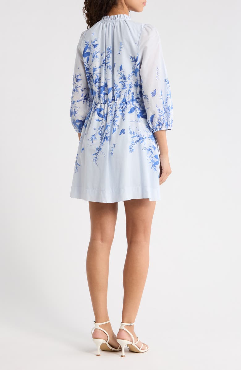 SUGARLIPS Fernie Field Sarie Cotton Minidress, Alternate, color, Light Blue