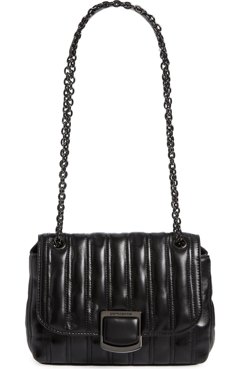 Longchamp Brioche Small Leather Shoulder Bag, Main, color,