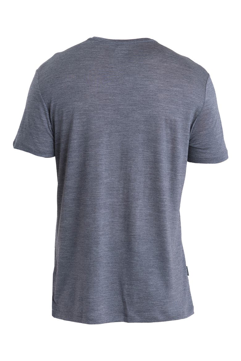 Merino 125 Cool-Lite™ Sphere III Short Sleeve T-Shirt, Alternate, color, MIDNIGHT NAVY HEATHER
