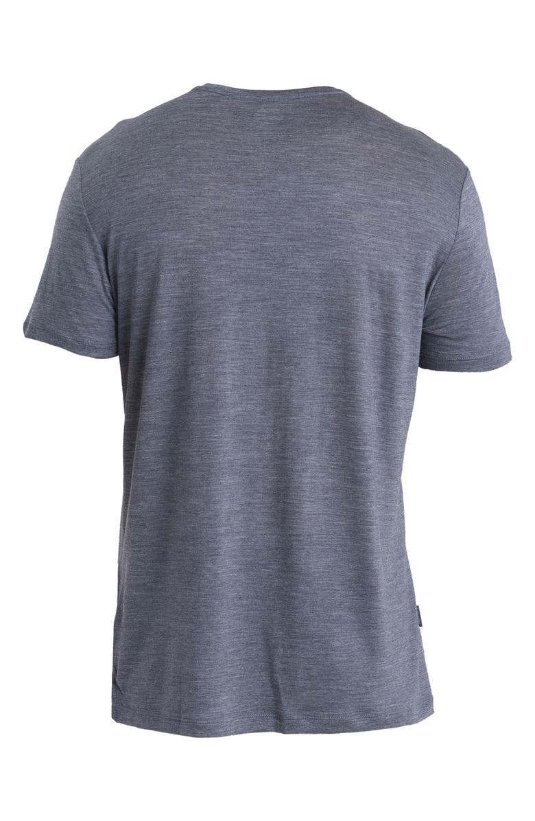 Icebreaker Merino 125 Cool-Lite<sup>™</sup> Sphere III Short Sleeve T-Shirt, Alternate, color, Midnight Navy Heather