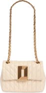 KARL LAGERFELD PARIS Lafayette Quilted Leather Crossbody Bag