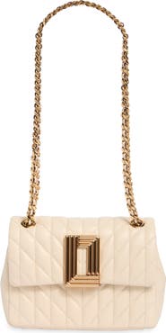 KARL LAGERFELD PARIS Lafayette Quilted Leather Crossbody Bag