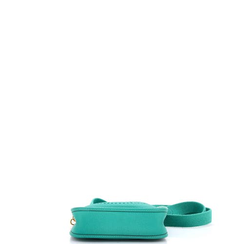 Pre-owned Hermes Hermes Evelyne Bag Gen Iii Clemence Tpm In Green