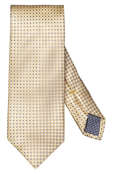 Diamond Silk Jacquard Tie
