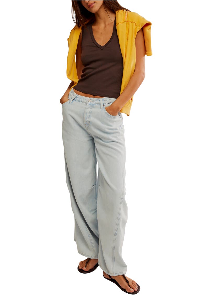 Neria Rib Tank, Alternate, color, DOUBLE ESPRESSO
